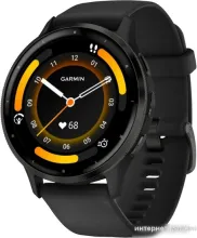 Умные часы Garmin Venu 3 (черный, с силиконовым ремешком)