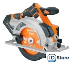 Дисковая (циркулярная) пила Daewoo Power DAS 1621Li Set (с 1-им АКБ)