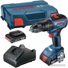 Ударная дрель-шуруповерт Bosch GSB 18V-50 Professional 06019H5120 (с 2-мя АКБ, кейс)