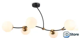 Люстра средней высоты Ambrella light Traditional TR2555/6 BK/SB