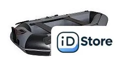 Гребная лодка Vivax К280Т с полом-сланью (без киля, серый/черный)