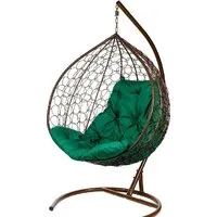Подвесное кресло BiGarden Gemini (коричневый/зеленый)