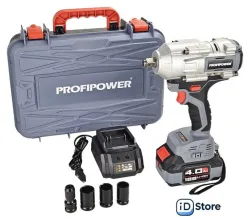 Гайковерт Profipower T-900N (с 1-им АКБ, кейс)