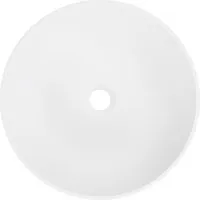 Умывальник Belux Джаз 410 Круг (18, белый матовый/Solid Surface)