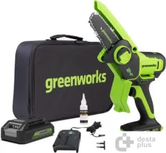 Аккумуляторная пила Greenworks G24MCS10K4 2008207UB (с 1-им АКБ 4 Ач)
