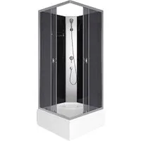 Душевая кабина Niagara Eco E90/26Q/TN/BK 90x90x195