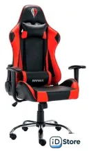 Игровое (геймерское) кресло Brabix Hunter Gm-130 532797 (черный/красный)