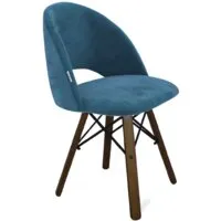 Стул Sheffilton SHT-ST34/S70 (тихий океан/темный орех/черный)