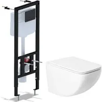 Унитаз подвесной Saniteco KW-99048 Ани Пласт WCP1430