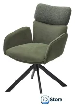 Стул M-City Леонардо 455M05729 (000 белый букле Soul /черный)