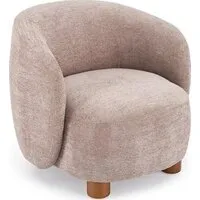 Интерьерное кресло Halmar Baker (бежевый/натуральный)