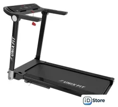Электрическая беговая дорожка Unixfit Hi-tech F2 (dark storm)