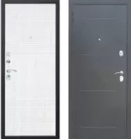 Входная дверь Гарда Муар 10мм Белый ясень
