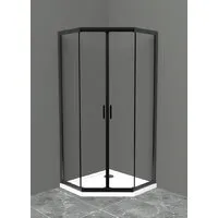 Душевой уголок BelBagno UNO-195-P-2-90-C-NERO