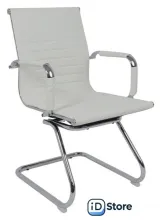 Офисный стул AksHome Mariani (экокожа, белый)