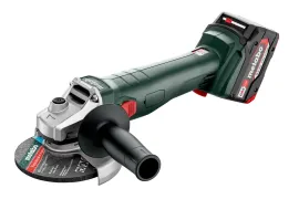 Угловая шлифмашина Metabo W 18 L 9-125 602249650 (с 2-мя АКБ 5.2 Ач, кейс)