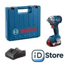 Гайковерт Bosch GDS 18V-350 Professional 06019M5081 (с 2-мя АКБ, кейс, китайская версия)