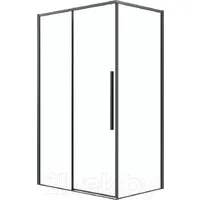 Душевой уголок Grossman Galaxy 100х100х195 120.K33.01.1010.42.00 (графит сатин/прозрачное стекло)