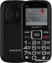 Кнопочный телефон Maxvi B5ds (черный)