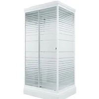 Душевая кабина Triton Квадро А3 ДН4 120х80 L (полосы)