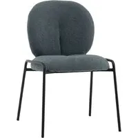 Стул Stool Group Моллек AV 438-Fl83-9005 (букле темно-серый)
