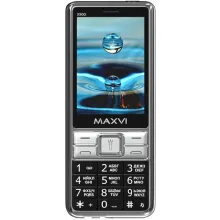 Кнопочный телефон Maxvi X900i (черный)