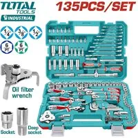 Универсальный набор инструментов Total THKTHP21356 (135 предметов)
