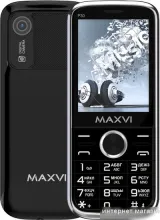 Кнопочный телефон Maxvi P30 (черный)