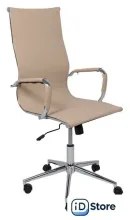 Офисное кресло AksHome Evelin (экокожа, бежевый)