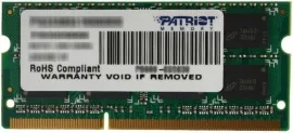 Оперативная память Patriot Signature Line 4GB DDR3 SO-DIMM PC3-12800 PSD34G16002S