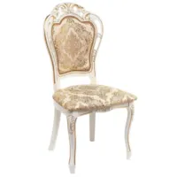 Стул Woodville Bronte / 253354 (молочный с патиной)
