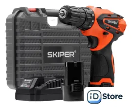 Дрель-шуруповерт Skiper CS2800-1 (с 2-мя АКБ, кейс)