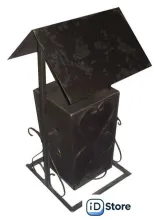 Уличная урна Станкоинструмент 5 (с крышей)