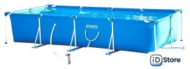 Каркасный бассейн Intex Rectangular Frame Pool 28274 (450x220x84)