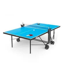Теннисный стол UNIX Line Compact Outdoor 6mm ACP (Синий)