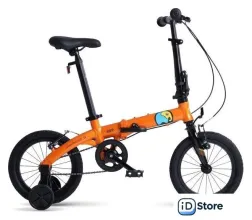 Детский велосипед Maxiscoo S007 Стандарт 2024 (оранжевый)