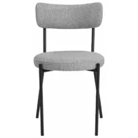 Набор стульев TetChair Lite (4шт., велюр букле/vt шейп серый)