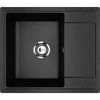 Кухонная мойка Practik PR-M 575-004 (черный оникс)