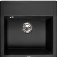 Кухонная мойка ZorG Como 51 (черный опал)