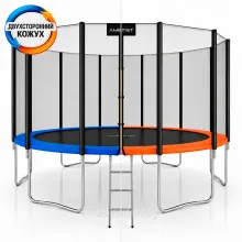 Батут AMETIST Outside D490-16FT Blue/Orange