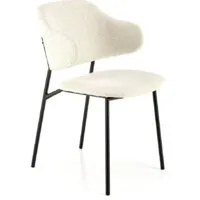 Стул Halmar K497 (кремовый/черный)