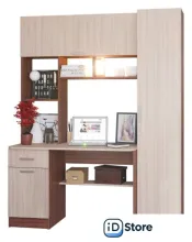 Стол Стендмебель 7 (ясень шимо светлый/ясень шимо темный)