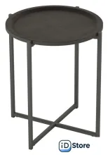 Журнальный столик Калифорния мебель Бьерн (черный лофт/черный)