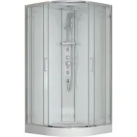 Душевая кабина Adema Витте Ронда 90 (хром/прозрачное стекло)