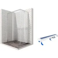 Душевой уголок Ambassador Set 14011101-ST12