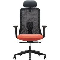 Офисное кресло Insite Grace 1-IS-MC-0501 (черный/оранжевый)