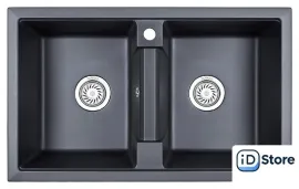 Кухонная мойка Granula GR-8101 (шварц)