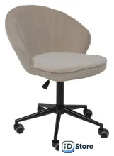 Офисное кресло AksHome Foxy (бежевый шенилл Ote Canna 170/черный)