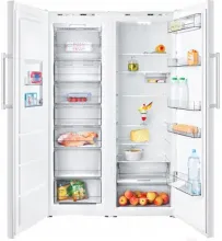 Холодильник с морозильником ATLANT X-1602 M-7606 N (нержавеющая сталь)