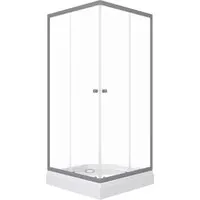 Душевой уголок Triton Вента-Графит 90х90 (с поддоном)